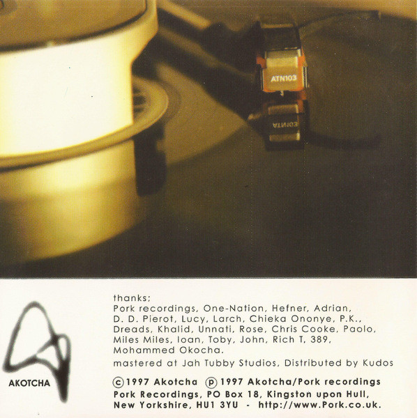 Akotcha - Sound Burger | Pork Recordings (pork 047) - 4