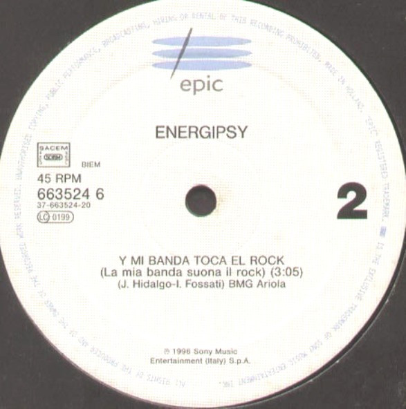Energipsy - A Mi Me Gusta | Epic (663524 6) - 2