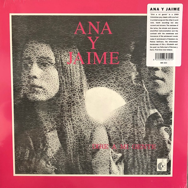 Ana Y Jaime - Dire A Mi Gente | Munster Records (MR 430) Ana Y Jaime - Dire A Mi Gente | Munster Records (MR 430)