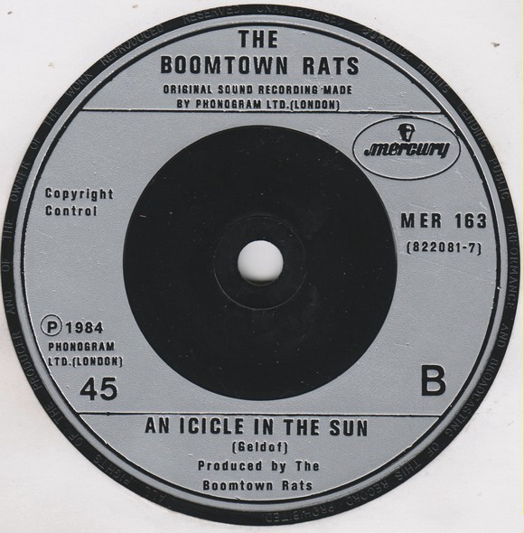 The Boomtown Rats - Drag Me Down | Mercury (MER 163) - 4