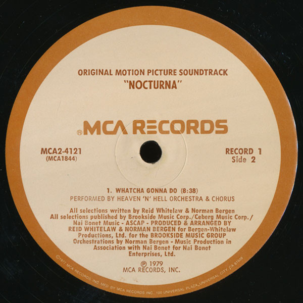 Various - Nocturna - Original Motion Picture Soundtrack | MCA Records (MCA2-4121) - 2