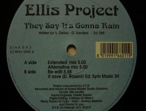 Ellis Project - They Say It's Gonna Rain | EX (E-X 3) - 2 Ellis Project - They Say It's Gonna Rain | EX (E-X 3) - 2