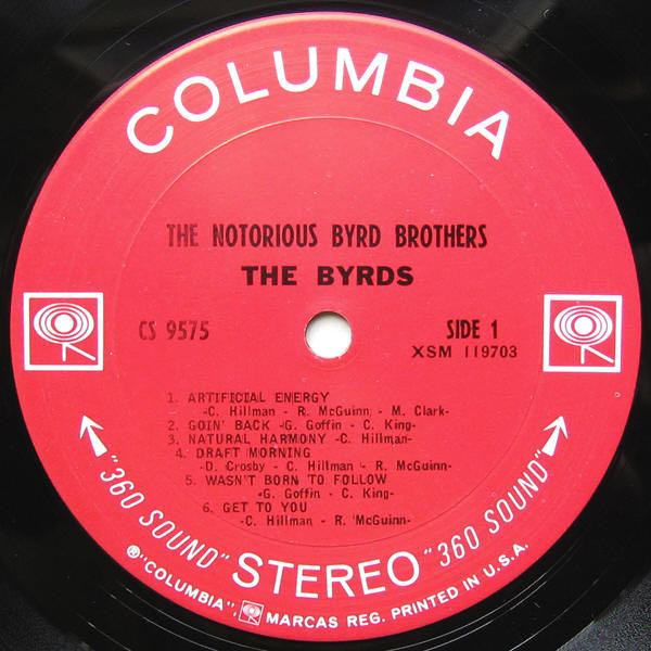 The Byrds - The Notorious Byrd Brothers | Columbia (CS 9575) - 3