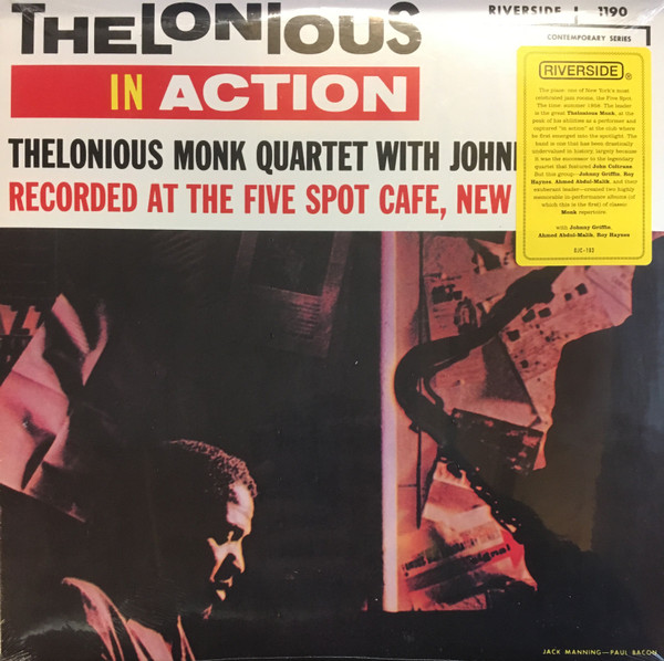 The Thelonious Monk Quartet With Johnny Griffin - Thelonious In Action | Original Jazz Classics (OJC-103) - main