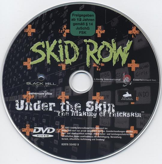 Skid Row - Under The Skin - "The Making Of Thickskin" | Black Hill Pictures GmbH (82876 55492 9) - 3