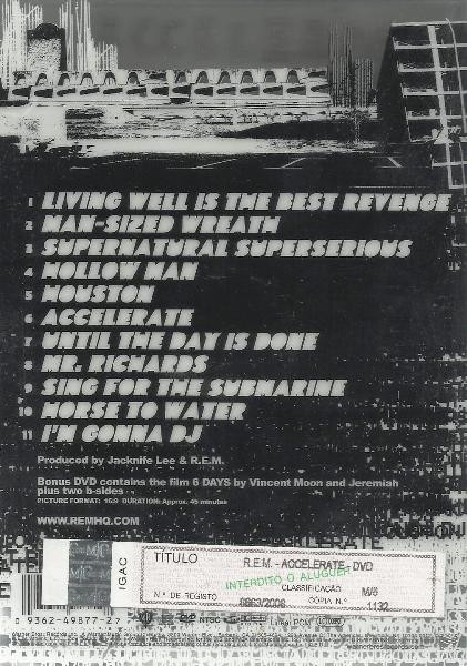 R.E.M. - Accelerate | Warner Bros. Records (9362-49877-2) - 4 R.E.M. - Accelerate | Warner Bros. Records (9362-49877-2) - 4
