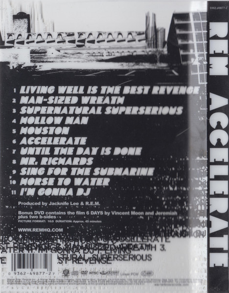 R.E.M. - Accelerate | Warner Bros. Records (9362-49877-2) - 3 R.E.M. - Accelerate | Warner Bros. Records (9362-49877-2) - 3