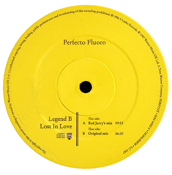 Legend B - Lost In Love | Perfecto Fluoro (PERF132T) - 3