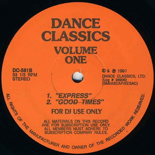 Various - Dance Classics Volume One | Dance Classics (DC-581) - 2 Various - Dance Classics Volume One | Dance Classics (DC-581) - 2