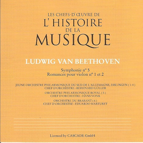 Ludwig Van Beethoven - Symphonie N°5 - Romances Pour Violon N°1 Et 2 | e.f.s.a. (007) - 2