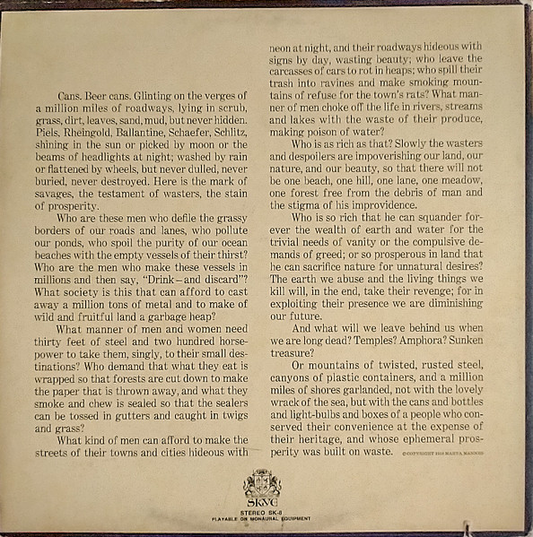 Gary McFarland - America The Beautiful (An Account Of Its Disappearance) | Skye Records (SK-8) - 4 Gary McFarland - America The Beautiful (An Account Of Its Disappearance) | Skye Records (SK-8) - 4