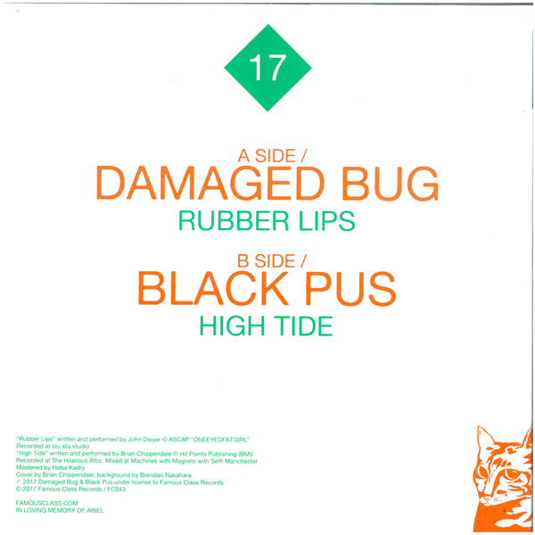 Damaged Bug / Black Pus - Less Artists More Condos Series #17 | Famous Class (FC043) - 2 Damaged Bug / Black Pus - Less Artists More Condos Series #17 | Famous Class (FC043) - 2