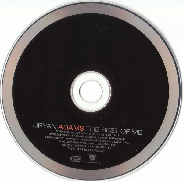 Bryan Adams - The Best Of Me [CD] | A&M Records (069490513-2) - 3