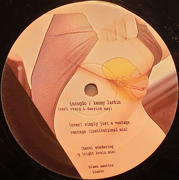Incogdo / Kenny Larkin - Untitled | Blame America (BLM 666) - 2 Incogdo / Kenny Larkin - Untitled | Blame America (BLM 666) - 2