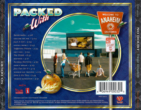 No Doubt - Tragic Kingdom [CD] | Interscope Records (INTSD-90003) - 2