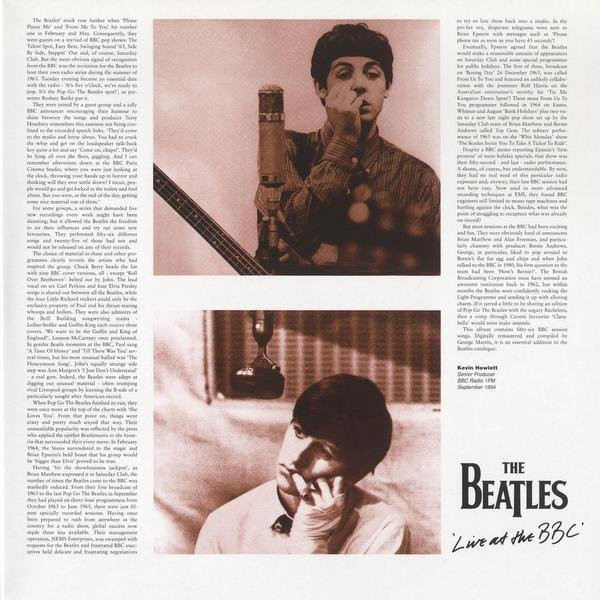 The Beatles - Live At The BBC | Apple Records (7243 8 31796 1 9) - 3