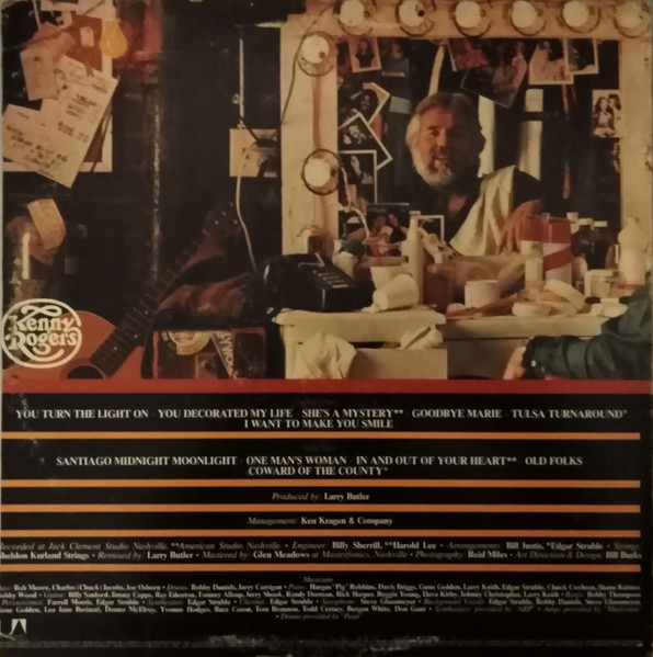 Kenny Rogers - Kenny | United Artists Records (LOO-979) - 2