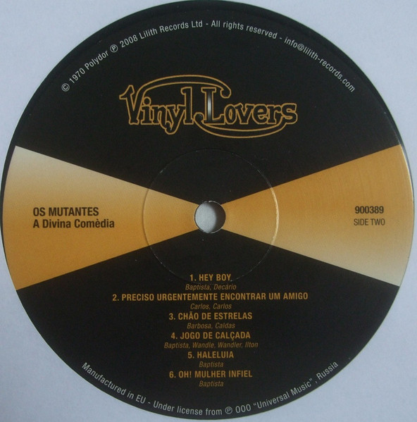 Os Mutantes - A Divina Comédia Ou Ando Meio Desligado | Vinyl Lovers (900389) - 4 Os Mutantes - A Divina Comédia Ou Ando Meio Desligado | Vinyl Lovers (900389) - 4