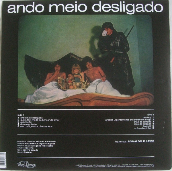 Os Mutantes - A Divina Comédia Ou Ando Meio Desligado | Vinyl Lovers (900389) - 2 Os Mutantes - A Divina Comédia Ou Ando Meio Desligado | Vinyl Lovers (900389) - 2