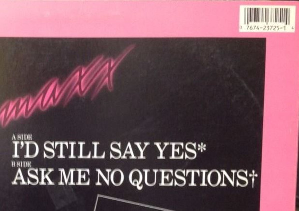 Klymaxx - I'd Still Say Yes | Constellation (MCA-23725) - 2