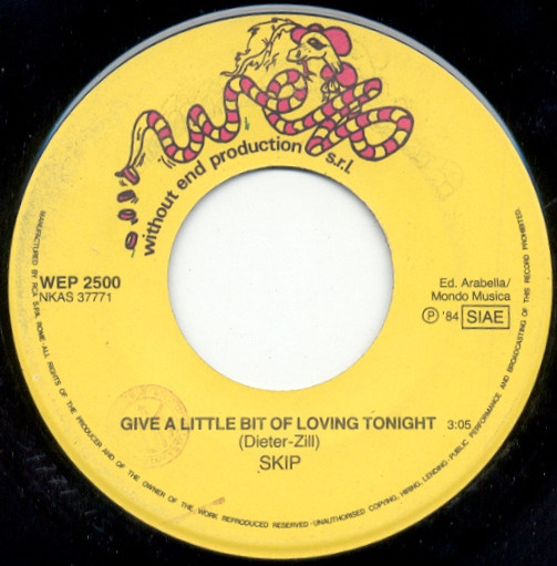 El Loco Willy / Skip - Respirando / Give A Little Bit Of Loving You | Wep (WEP 2500) - 2