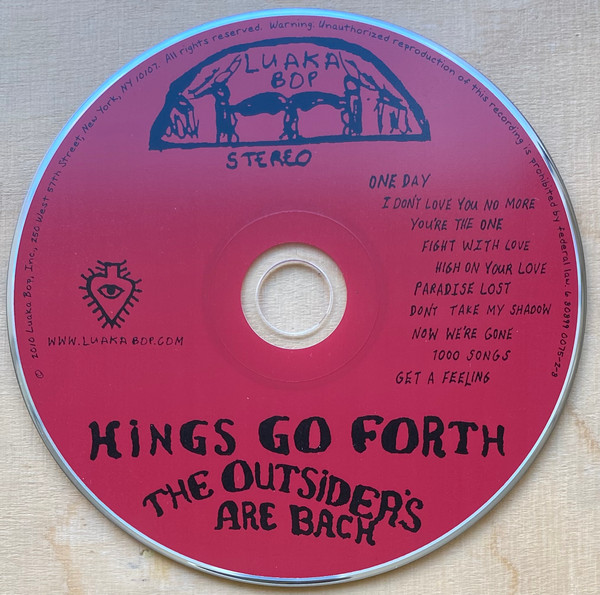 Kings Go Forth - The Outsiders Are Back | Luaka Bop (6 80899 0075-2-8) - 3