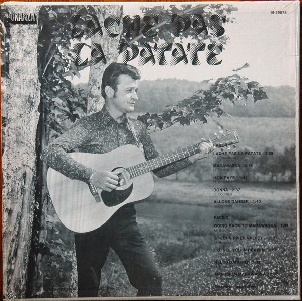 Jean Boucher - Lache Pas La Patate [Vinyl] | Bonanza (B 29575) - 2