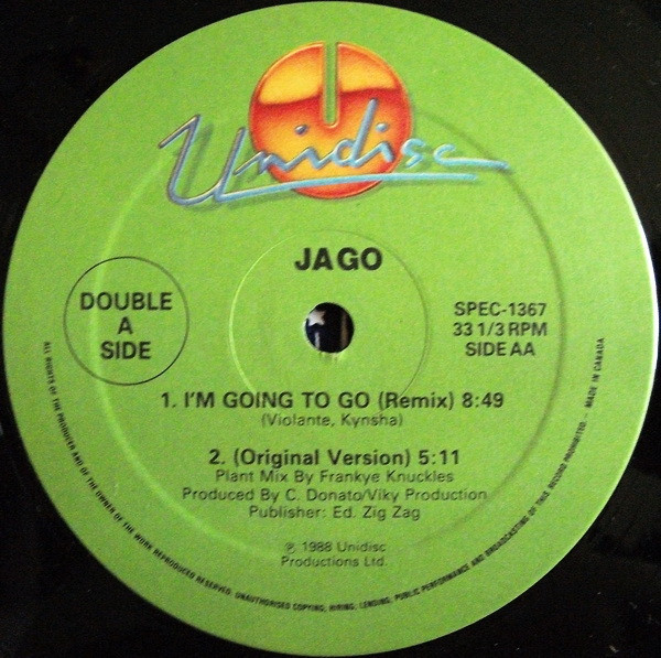 Jimmy Ross / Jago - First True Love Affair / I'm Going To Go (Remix) | Unidisc (SPEC-1367) - 3 Jimmy Ross / Jago - First True Love Affair / I'm Going To Go (Remix) | Unidisc (SPEC-1367) - 3