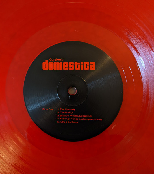 Cursive - Domestica | Saddle Creek (LBJ-31) - 3 Cursive - Domestica | Saddle Creek (LBJ-31) - 3