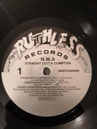 N.W.A. - Straight Outta Compton | Ruthless Records (0600753469958) - 4 N.W.A. - Straight Outta Compton | Ruthless Records (0600753469958) - 4