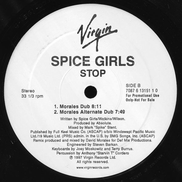 Spice Girls - Stop | Virgin (7087 6 13151 1 0) - 2