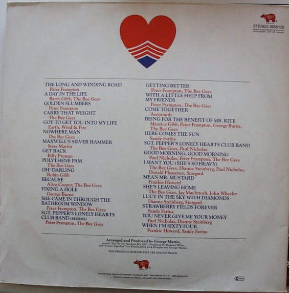 Various - Sgt. Pepper's Lonely Hearts Club Band (The Original Motion Picture Soundtrack) | RSO (2658 128) - 3 Various - Sgt. Pepper's Lonely Hearts Club Band (The Original Motion Picture Soundtrack) | RSO (2658 128) - 3