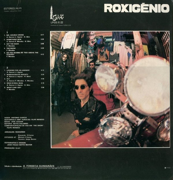 Roxigénio - Roxigénio | GAF (LPGS / E-22) - 2