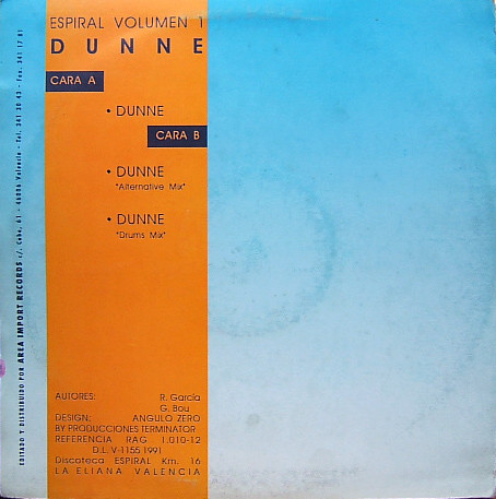 Espiral - Dunne | Area International (RAG 1.010-12) - 2