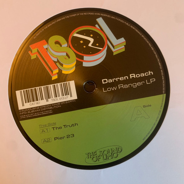 Darren Roach - Low Ranger LP | Limousine Dream (TSOL013-LP) - 3