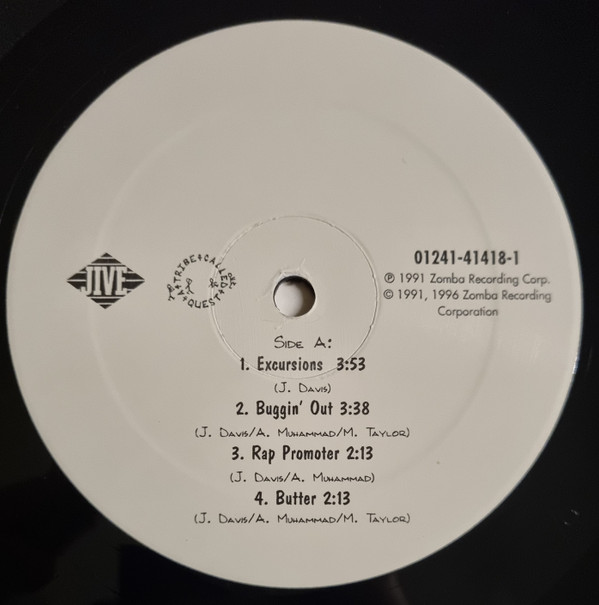 A Tribe Called Quest - The Low End Theory | Jive (01241-41418-1) - 3