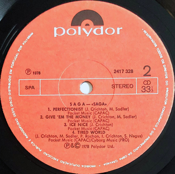 Saga - Saga | Polydor (2417 328) - 4