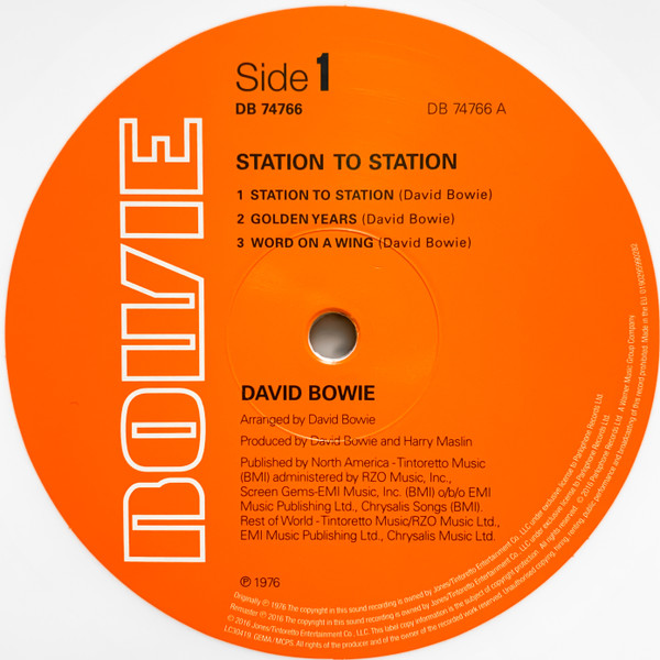 David Bowie - Station To Station | Parlophone (0190295990282) - 3 David Bowie - Station To Station | Parlophone (0190295990282) - 3