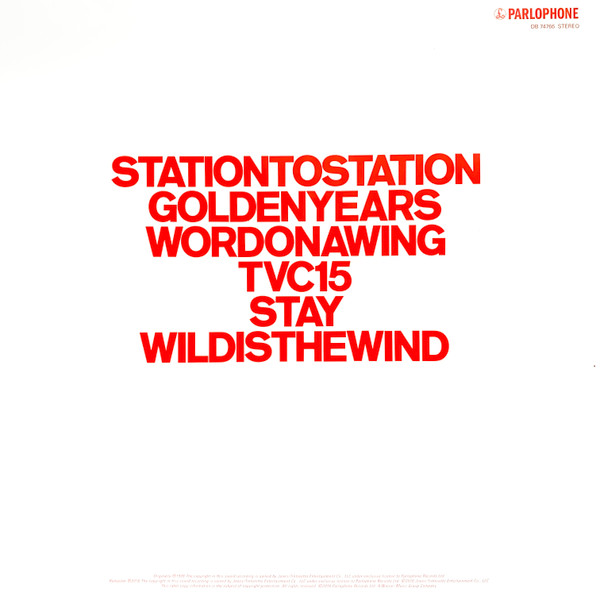 David Bowie - Station To Station | Parlophone (0190295990282) - 2 David Bowie - Station To Station | Parlophone (0190295990282) - 2
