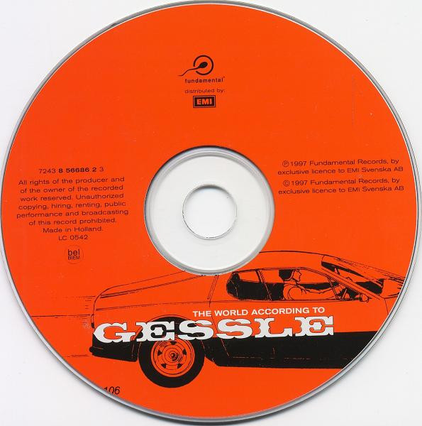 Per Gessle - The World According To Gessle | Fundamental Records (7243 8 56686 2 3) - 3