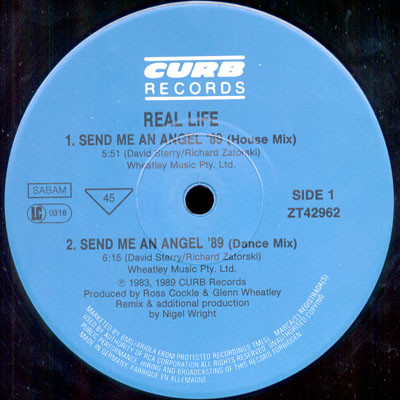Real Life - Send Me An Angel '89 | Curb Records (ZT 42962) - 3