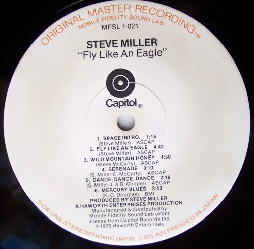 Steve Miller Band - Fly Like An Eagle | Mobile Fidelity Sound Lab (MFSL 1-021) - 4 Steve Miller Band - Fly Like An Eagle | Mobile Fidelity Sound Lab (MFSL 1-021) - 4