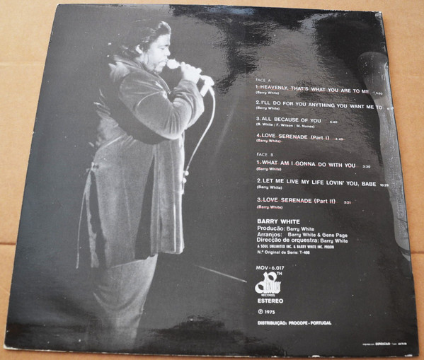 Barry White - Just Another Way To Say I Love You / Otra Forma De Decir "Te Quiero" | 20th Century Records (MOV- 6017) - 2