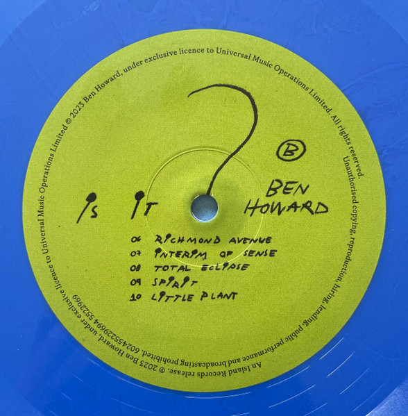 Ben Howard - Is It? | Island Records (5522969) - 5