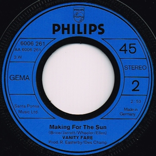 Vanity Fare - Rock And Roll Is Back | Philips (6006 261) - 2