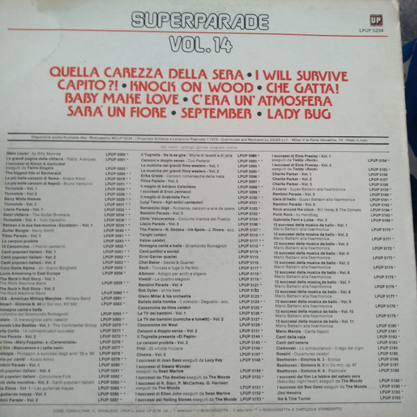Various - SuperParade Vol. 14 | Up (LPUP 5234) - 2