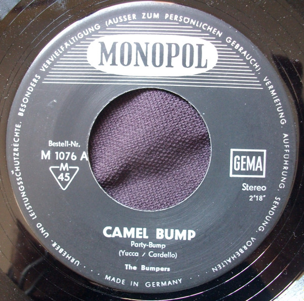 The Bumpers - Camel Bump / Bump A Little Bit | Monopol Records (M 1076) - main
