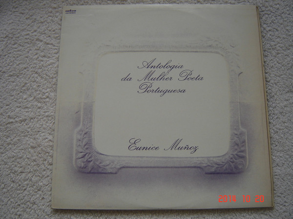 Eunice Muñoz - Antologia Da Mulher Poeta Portuguesa | Orfeu (FPAT 6012/6013)