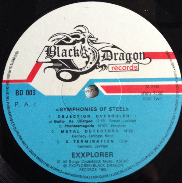 Exxplorer - Symphonies Of Steel | Black Dragon Records (BD 003) - 4 Exxplorer - Symphonies Of Steel | Black Dragon Records (BD 003) - 4