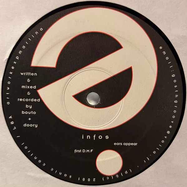 Bouto + Doory - Cosmos E.P. | La Bande Adhésive (LBA 12 001) - main Bouto + Doory - Cosmos E.P. | La Bande Adhésive (LBA 12 001) - main